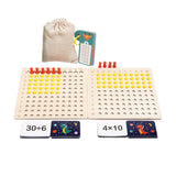 Maxbell Montessori Multiplication and Division Board Math Boards for Kids Girls Boys