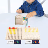 Maxbell Montessori Multiplication and Division Board Math Boards for Kids Girls Boys
