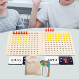 Maxbell Montessori Multiplication and Division Board Math Boards for Kids Girls Boys
