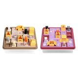 Maxbell Cats and Boxes Brain Teasers Kids Board Game for Kids Boys Girls Babies brown