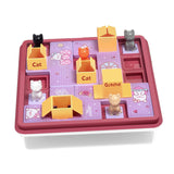 Maxbell Cats and Boxes Brain Teasers Kids Board Game for Kids Boys Girls Babies violet
