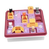 Maxbell Cats and Boxes Brain Teasers Kids Board Game for Kids Boys Girls Babies violet