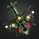 Maxbell Helicopter Plane Toy with Light and Music for Toddlers Birthday Gift Children Helicopter