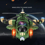 Maxbell Helicopter Plane Toy with Light and Music for Toddlers Birthday Gift Children with screwdriver