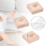 Maxbell Wooden Shape Peg Puzzle Shape Recognition Geometric Peg Shapes for Kids Gift