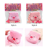 Maxbell Beaver Doll Toy Novelty Loopy Squeezing Toy for Birthday Party Basket Filler Style A