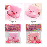 Maxbell Beaver Doll Toy Novelty Loopy Squeezing Toy for Birthday Party Basket Filler Style A