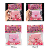 Maxbell Beaver Doll Toy Novelty Loopy Squeezing Toy for Birthday Party Basket Filler Style A