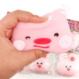 Maxbell Beaver Doll Toy Novelty Loopy Squeezing Toy for Birthday Party Basket Filler Style A