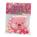 Maxbell Beaver Doll Toy Novelty Loopy Squeezing Toy for Birthday Party Basket Filler Style B