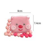 Maxbell Beaver Doll Toy Novelty Loopy Squeezing Toy for Birthday Party Basket Filler Style B