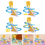 Maxbell Ducks Roller Coaster Toy Small Ducks Climbing Stairs Toys for Boy Girls Kids 3 ducks