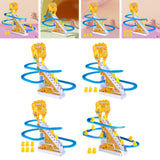 Maxbell Ducks Roller Coaster Toy Small Ducks Climbing Stairs Toys for Boy Girls Kids 3 ducks