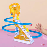 Maxbell Ducks Roller Coaster Toy Small Ducks Climbing Stairs Toys for Boy Girls Kids 3 ducks