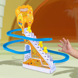 Maxbell Ducks Roller Coaster Toy Small Ducks Climbing Stairs Toys for Boy Girls Kids 3 ducks