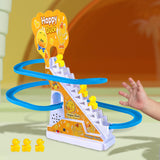 Maxbell Ducks Roller Coaster Toy Small Ducks Climbing Stairs Toys for Boy Girls Kids 6 ducks