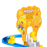 Maxbell Ducks Roller Coaster Toy Small Ducks Climbing Stairs Toys for Boy Girls Kids 6 ducks