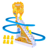 Maxbell Ducks Roller Coaster Toy Small Ducks Climbing Stairs Toys for Boy Girls Kids 9 ducks