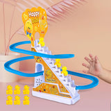 Maxbell Ducks Roller Coaster Toy Small Ducks Climbing Stairs Toys for Boy Girls Kids 9 ducks