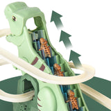 Maxbell Roller Coaster Toy Dinosaur Roller Coaster Slide Track Toy for Kids Children
