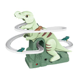 Maxbell Roller Coaster Toy Dinosaur Roller Coaster Slide Track Toy for Kids Children