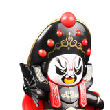 Maxbell Chinese Opera Doll Statue Traditional for (Four Random Face) Souvenir Gifts black
