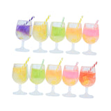 Maxbell 10 Pieces 1:12 Bottles Charms Keychains Bag Pendant Charm Pendants Sand Table