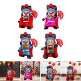 Maxbell Chinese Face Changing Figures Figure Model Statue Toy for (Four Random Face) red