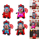 Maxbell Chinese Face Changing Figures Figure Model Statue Toy for (Four Random Face) red