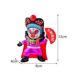 Maxbell Chinese Face Changing Figures Figure Model Statue Toy for (Four Random Face) pink