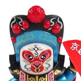 Maxbell Chinese Face Changing Figures Figure Model Statue Toy for (Four Random Face) blue