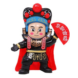 Maxbell Chinese Face Changing Figures Figure Model Statue Toy for (Four Random Face) black