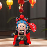 Maxbell Chinese Face Changing Figures Figure Model Statue Toy for (Four Random Face) black