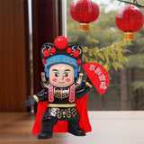 Maxbell Chinese Face Changing Figures Figure Model Statue Toy for (Four Random Face) black