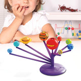 Maxbell Solar System Model Kits DIY with Projector for Party Cognitive Enlightenment
