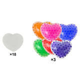 Maxbell 18x Valentines Day Gifts Love Heart Basket Filler Sugar Balls Children Teens