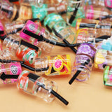 Maxbell 10x Simulation Juice Straw Cup Handmade Clothes and Shoes Making Pretend Toy