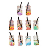 Maxbell 10x Simulation Juice Straw Cup Handmade Clothes and Shoes Making Pretend Toy