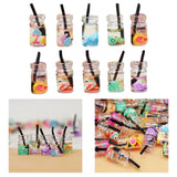 Maxbell 10x Simulation Juice Straw Cup Handmade Clothes and Shoes Making Pretend Toy