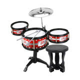 Maxbell Kids Jazz Drum Kits with Chairs for Stage Performance Kindergarten Preschool