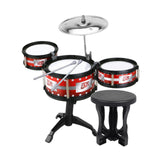 Maxbell Kids Jazz Drum Kits with Chairs for Stage Performance Kindergarten Preschool