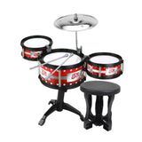 Maxbell Kids Jazz Drum Kits with Chairs for Stage Performance Kindergarten Preschool