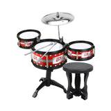 Maxbell Kids Jazz Drum Kits with Chairs for Stage Performance Kindergarten Preschool