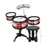 Maxbell Kids Jazz Drum Kits with Chairs for Stage Performance Kindergarten Preschool