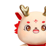 Maxbell Chinese Dragon Plush Toy Plush Dragon Doll for Spring Souvenir New Year Gift