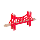 Maxbell Wooden Train Track Accessories Building for Girls Boys 3+ Year Olds Children Bridge