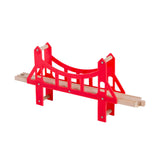 Maxbell Wooden Train Track Accessories Building for Girls Boys 3+ Year Olds Children Bridge