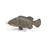 Maxbell Grouper Toy Figures Small Desktop Decoration for Cake Topper Holiday Present
