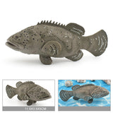 Maxbell Grouper Toy Figures Small Desktop Decoration for Cake Topper Holiday Present