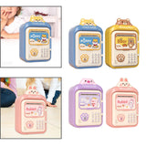 Maxbell Electronic ATM Savings Machine Electronic Money Saving Box for Children Kids Blue